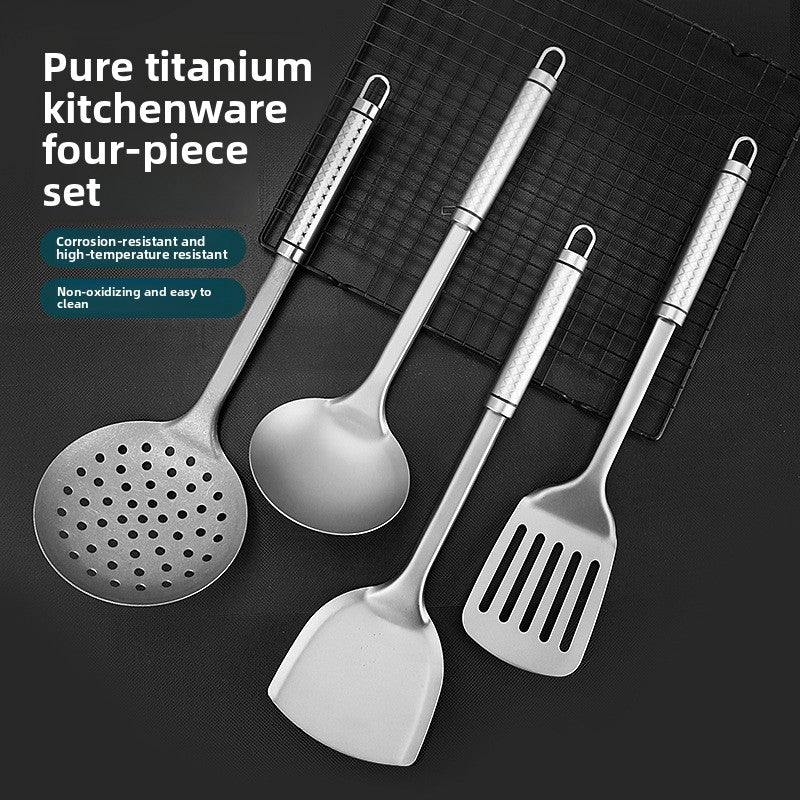 Pure Titanium Kitchen Utensil Set