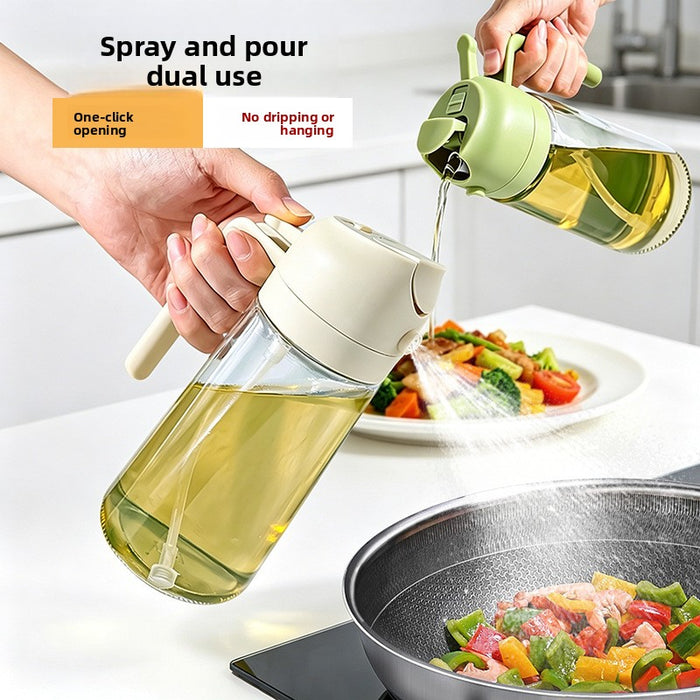 Household Large-Capacity Dual-Function Oil Sprayer (Spray & Pour)
