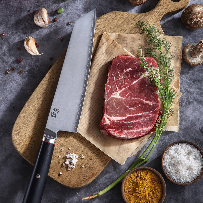 Japanese AUS-10 Composite Steel Multi-Function Kitchen Knife