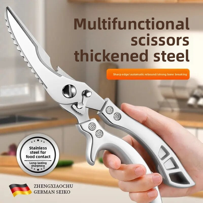 German Stainless Steel Kitchen Scissors for Poultry
